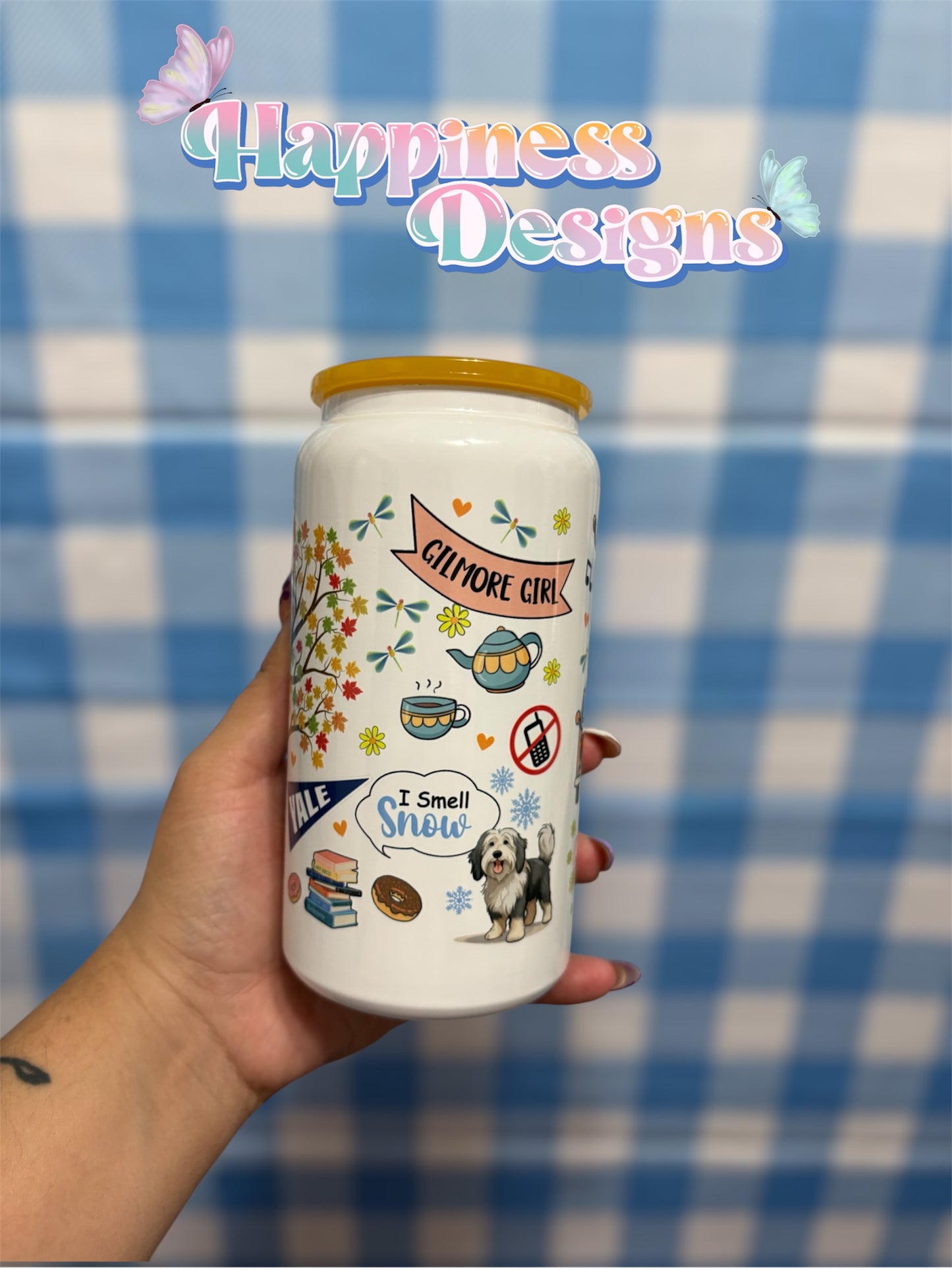 GG’s Orange Stainless Steel Cup
