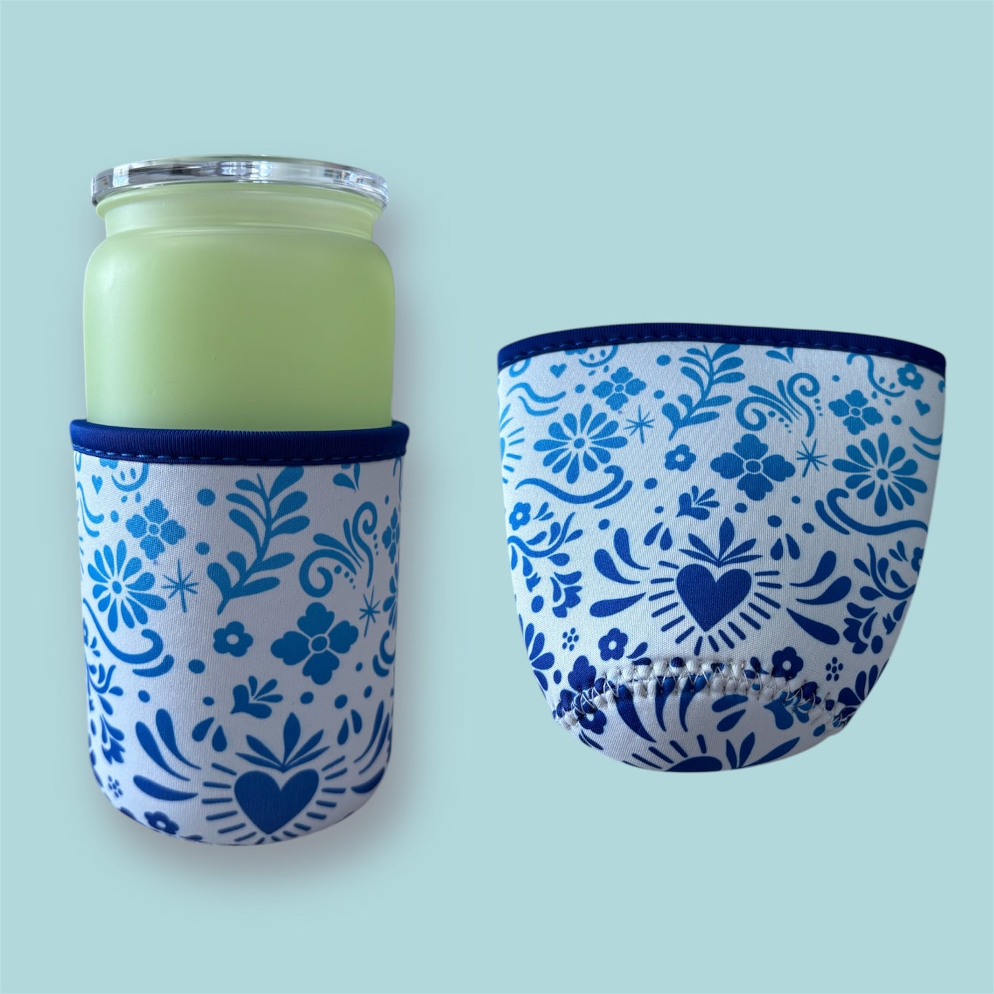 Blue Cup Sleeve