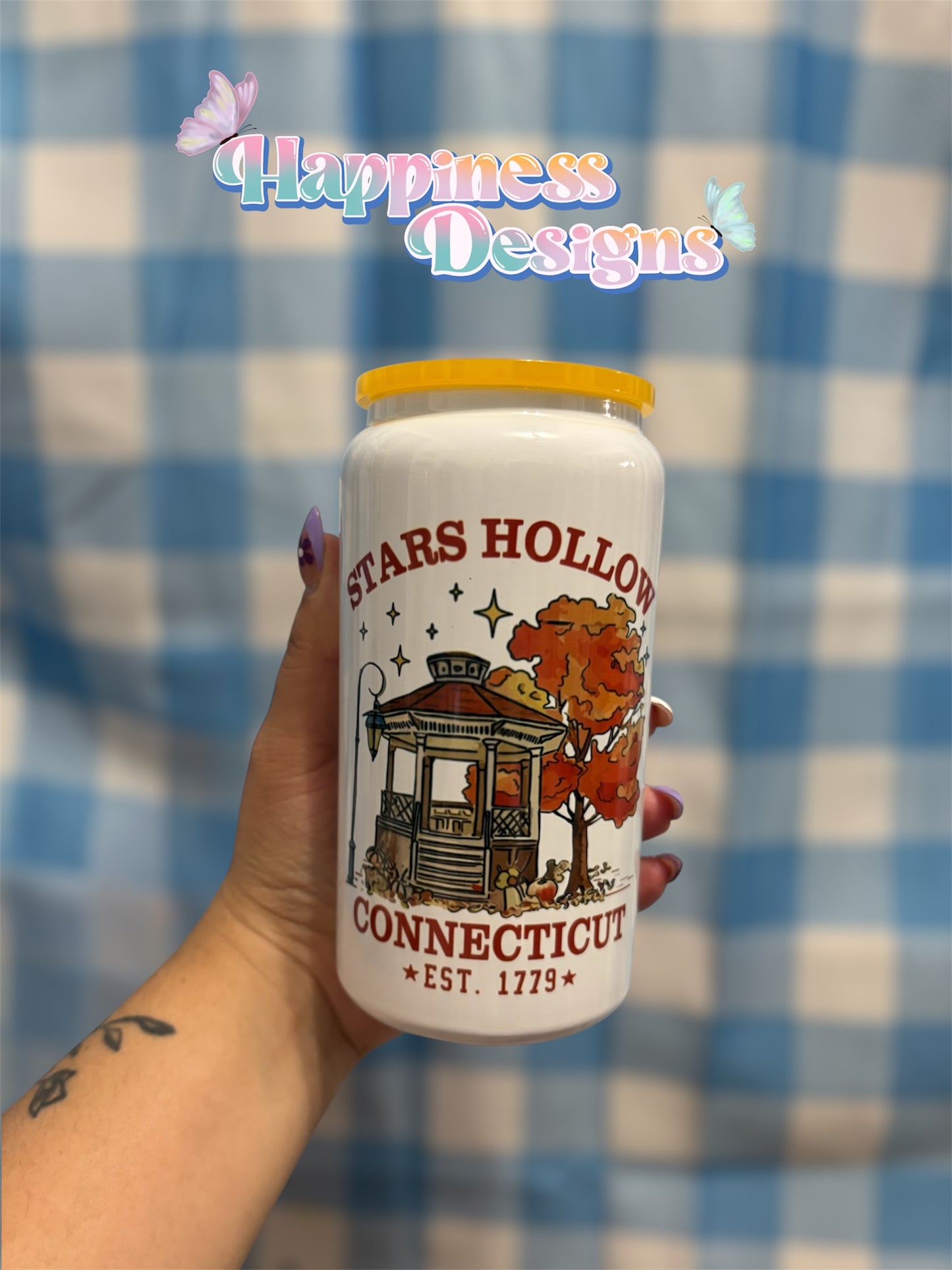 GG Stars Hollow Stainless Steel Cup